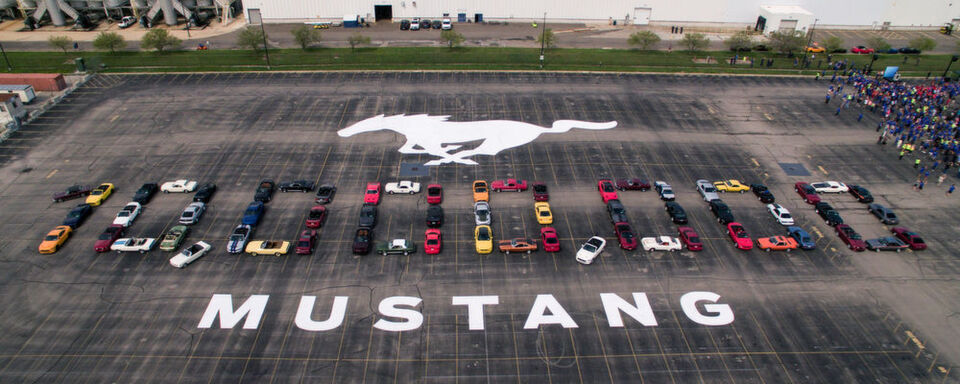 Meilenstein für ein Sportcoupé: Ford hat zehn Millionen Mustang verkauft. Meilenstein für ein Sportcoupé: Ford hat zehn Millionen Mustang verkauft.