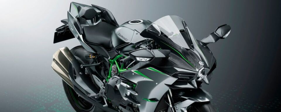 Die Kawasaki Ninja H2 heilt kleine Lackschäden von alleine. Die Kawasaki Ninja H2 heilt kleine Lackschäden von alleine.