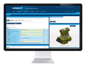Wenige Klicks unter schunk.partcommunity.com genügen, um mit dem Schunk-Konfigurator für Greif-Schwenkeinheiten komplette Baugruppen aus SRU-Plus-Schwenkmodulen von Schunk, Greifern, Sensoren und vollständig standardisierten Adapterplatten zu konfigurieren. Wenige Klicks unter schunk.partcommunity.com genügen, um mit dem Schunk-Konfigurator für Greif-Schwenkeinheiten komplette Baugruppen aus SRU-Plus-Schwenkmodulen von Schunk, Greifern, Sensoren und vollständig standardisierten Adapterplatten zu konfigurieren.
