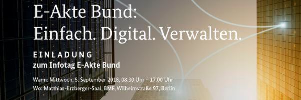 Das Bundesinnenministerium informiert zur elektronischen Akte Das Bundesinnenministerium informiert zur elektronischen Akte