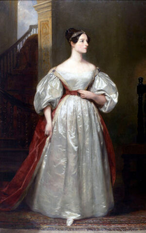 Ada Lovelace Ada Augusta Byron, einzige Tochter von Lord Byron. Heiratet William King im Jahre 1835. Sie wurden Graf und Gräfin von Lovelace im Jahre 1838. Ada Lovelace war eine begeisterte Mathematikerin und wird oft als erste Computer-Programmiererin angesehen, nachdem sie einen Algorithmus für die Analytical Engine von Charles Babbage schrieb. Ada Lovelace Ada Augusta Byron, einzige Tochter von Lord Byron. Heiratet William King im Jahre 1835. Sie wurden Graf und Gräfin von Lovelace im Jahre 1838. Ada Lovelace war eine begeisterte Mathematikerin und wird oft als erste Computer-Programmiererin angesehen, nachdem sie einen Algorithmus für die Analytical Engine von Charles Babbage schrieb.