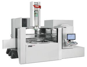 The AV100 wire EDM machine from ONA EDM was developed for the production of large wheels for the turbine industry. The AV100 wire EDM machine from ONA EDM was developed for the production of large wheels for the turbine industry.
