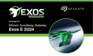Seagate bietet etwa mit den Produkten „Exos E 2U24“ und „E 2U12“ Systeme an, die sich speziell für Edge-Strukturen eignen sollen. Seagate bietet etwa mit den Produkten „Exos E 2U24“ und „E 2U12“ Systeme an, die sich speziell für Edge-Strukturen eignen sollen.