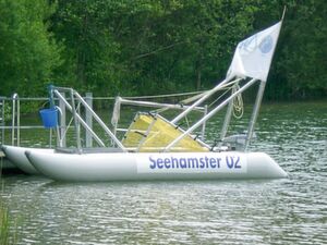 Der Seehamster ist die kleinste Schiffseinheit der Maritimen Müllabfuhr. Der Seehamster ist die kleinste Schiffseinheit der Maritimen Müllabfuhr.