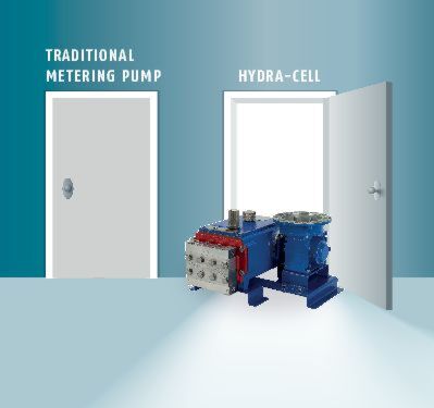 The Hydra-Cell MT8 opens new doors for metering technology. The Hydra-Cell MT8 opens new doors for metering technology.