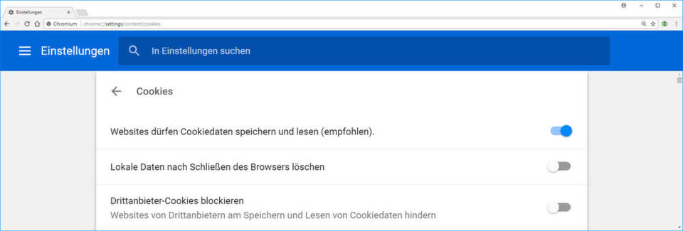 Die lokale Cookie-Verwaltung über den Browser ist nur eine Seite der Medaille, auch serverseitig stehen dievrse Funktionen zur Verfügung. Die lokale Cookie-Verwaltung über den Browser ist nur eine Seite der Medaille, auch serverseitig stehen dievrse Funktionen zur Verfügung.