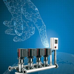 Cyber-physische Pumpensysteme sollen den Arbeitsalltag des Betreibers vereinfachen – z.B. durch das selbstständige Anpassen an Förderbedarfe und die Möglichkeiten zur Fehlerfrüherkennung. Und sie eröffnen durch bisher nicht denkbare Services neue Chancen der Zusammenarbeit zwischen Hersteller und Kunde. Cyber-physische Pumpensysteme sollen den Arbeitsalltag des Betreibers vereinfachen – z.B. durch das selbstständige Anpassen an Förderbedarfe und die Möglichkeiten zur Fehlerfrüherkennung. Und sie eröffnen durch bisher nicht denkbare Services neue Chancen der Zusammenarbeit zwischen Hersteller und Kunde.