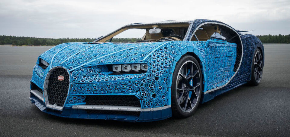 Über eine Million Lego Technic Teile und knapp 13.500 Arbeitsstunden: Der Bugatti Chiron als Lego-Modell. Über eine Million Lego Technic Teile und knapp 13.500 Arbeitsstunden: Der Bugatti Chiron als Lego-Modell.