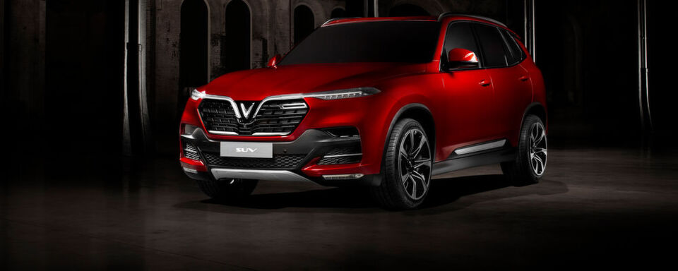 Vinfast präsentiert auf dem Pariser Autosalon neben seinem neuen SUV auch die Limousine names Sedan. Vinfast präsentiert auf dem Pariser Autosalon neben seinem neuen SUV auch die Limousine names Sedan.