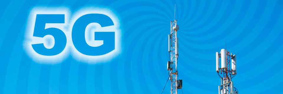 Per Massive MIMO erreicht die Demo bis zu drei Gbit/s. Per Massive MIMO erreicht die Demo bis zu drei Gbit/s.