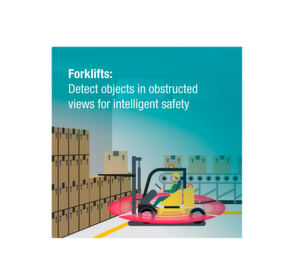 Gabelstapler: Intelligente Sicherheit durch Detektierung von Objekten bei eingeschränkter Sicht. Gabelstapler: Intelligente Sicherheit durch Detektierung von Objekten bei eingeschränkter Sicht.