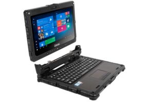 Mit dem neuen K120 bringt Getac ein vollrobustes Tablet für den Außendiensteinsatz auf den Markt. Mit dem neuen K120 bringt Getac ein vollrobustes Tablet für den Außendiensteinsatz auf den Markt.