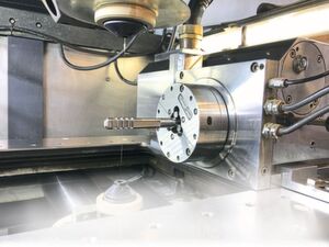 The customer-specific broaching tool was produced on a Mitsubishi wire EDM machine programmed with Esprit. The customer-specific broaching tool was produced on a Mitsubishi wire EDM machine programmed with Esprit.