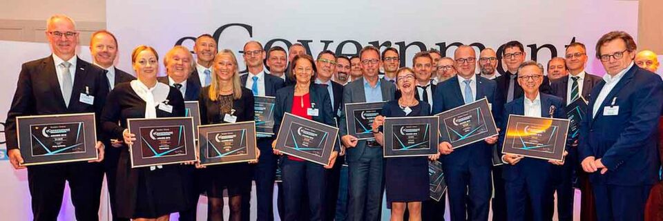 Die Gewinner der eGovernment Awards 2018 Die Gewinner der eGovernment Awards 2018