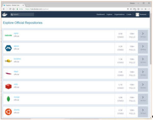 Es gibt eine ganze Reihe von Repositories, die für Docker-Images genutzt werden können. Es gibt eine ganze Reihe von Repositories, die für Docker-Images genutzt werden können.