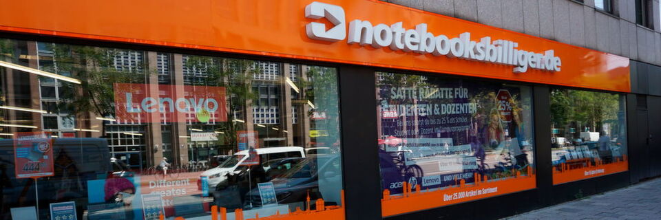 Notebooksbilliger.de ist ein Online-Versand mit angeschlossenen Ladengeschäften, unter anderem in München. Notebooksbilliger.de ist ein Online-Versand mit angeschlossenen Ladengeschäften, unter anderem in München.