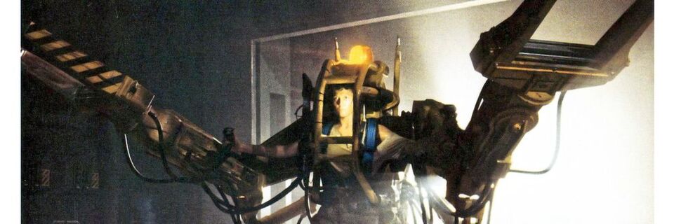 Der Caterpillar Power Loader aus dem Film „Aliens“ ist in der Lage, die Kraft und Tragfähigkeit eines menschlichen Bedieners zu vervielfachen und Lasten bis zu 4 t zu bewegen. Der Caterpillar Power Loader aus dem Film „Aliens“ ist in der Lage, die Kraft und Tragfähigkeit eines menschlichen Bedieners zu vervielfachen und Lasten bis zu 4 t zu bewegen.