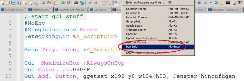 AutoHotkey und Notepad++ verstehen sich sehr gut – nach ein paar Vorkehrungen. AutoHotkey und Notepad++ verstehen sich sehr gut – nach ein paar Vorkehrungen.