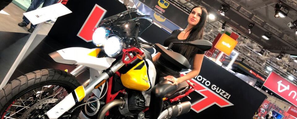 Die Intermot in Köln verleiht dem Bikeherbst 2018 weiteren Schwung. Im Bild die neue Moto Guzzi V85 TT. Zwar noch nicht zu haben, aber bald. Die Intermot in Köln verleiht dem Bikeherbst 2018 weiteren Schwung. Im Bild die neue Moto Guzzi V85 TT. Zwar noch nicht zu haben, aber bald.