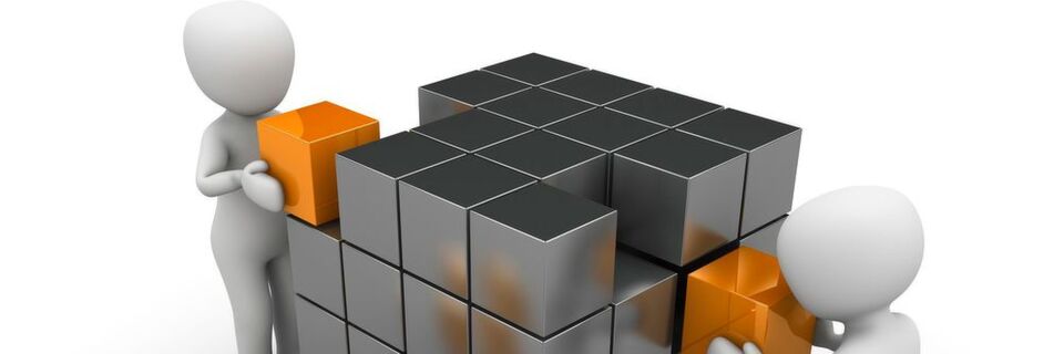 Low-Code-Plattformen erlauben das Zusammenstellen von Anwendungen nach dem Baukasten-Prinzip. Low-Code-Plattformen erlauben das Zusammenstellen von Anwendungen nach dem Baukasten-Prinzip.