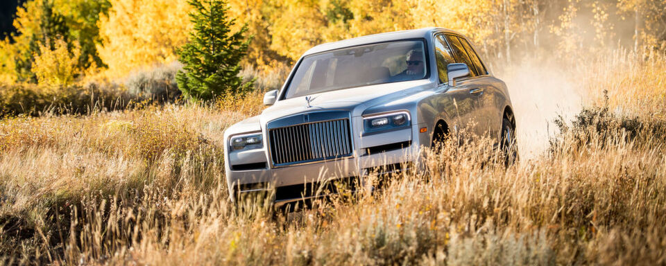 Der Cullinan ist das erste SUV der Nobelmarke Rolls Royce. Der Cullinan ist das erste SUV der Nobelmarke Rolls Royce.