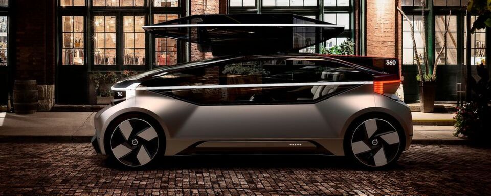 Mit dem Concept Car 360c zeigt Volvo seine Vision einer automasierten, elektrischen Mobilität. Mit dem Concept Car 360c zeigt Volvo seine Vision einer automasierten, elektrischen Mobilität.