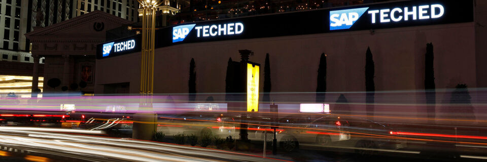Die SAP TechEd 2018 fand vom 2. bis 5. Oktober in Las Vegas statt. Die SAP TechEd 2018 fand vom 2. bis 5. Oktober in Las Vegas statt.