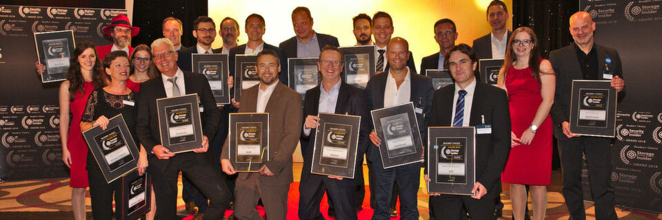 Die Gewinner der sechs Storage-Kategorien der 2018er Readers' Choice Awards. Die Gewinner der sechs Storage-Kategorien der 2018er Readers' Choice Awards.