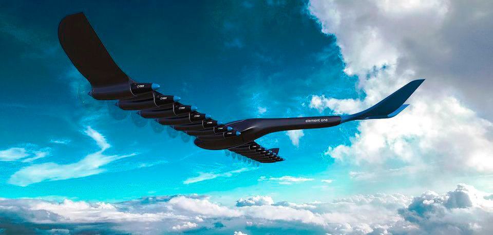 Ein erster fliegender Prototyp des wasserstoffelektrischen Flugzeugs soll vor 2025 fertig sein. Ein erster fliegender Prototyp des wasserstoffelektrischen Flugzeugs soll vor 2025 fertig sein.