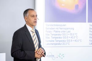 Jürgen Steinhäuser, Elesta: Temperatureinflüsse und Wärmemanagent werden beim Einsatz von Relais immer wichtiger. Jürgen Steinhäuser, Elesta: Temperatureinflüsse und Wärmemanagent werden beim Einsatz von Relais immer wichtiger.