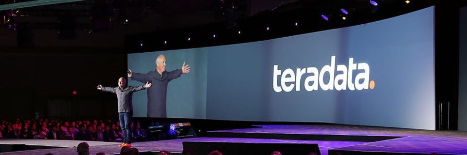 Oliver Ratzesberger, Chief Operating Officer bei Teradata, bei seiner Keynote Oliver Ratzesberger, Chief Operating Officer bei Teradata, bei seiner Keynote