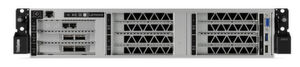 Frontalansicht des Thinksystem SR670: Auf zwei Höheneinheiten arbeiten bis zur vier leistungsstarke GPUs. Frontalansicht des Thinksystem SR670: Auf zwei Höheneinheiten arbeiten bis zur vier leistungsstarke GPUs.