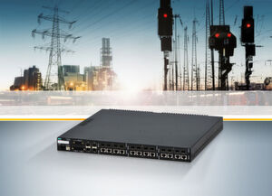 Zu den Merkmalen des robusten Power-over-Ethernet-Switch zählen: hohe Bandbreite für die Verarbeitung wachsender Datenmengen, ideal für Anwendungen, die Power-over-Ethernet (PoE++) in rauen Umgebungsbedingungen erfordern, einfache Wieder-Inbetriebnahme von Geräten in der Feldebene durch Wechseldatenträger Ruggedcom CLP. Zu den Merkmalen des robusten Power-over-Ethernet-Switch zählen: hohe Bandbreite für die Verarbeitung wachsender Datenmengen, ideal für Anwendungen, die Power-over-Ethernet (PoE++) in rauen Umgebungsbedingungen erfordern, einfache Wieder-Inbetriebnahme von Geräten in der Feldebene durch Wechseldatenträger Ruggedcom CLP.
