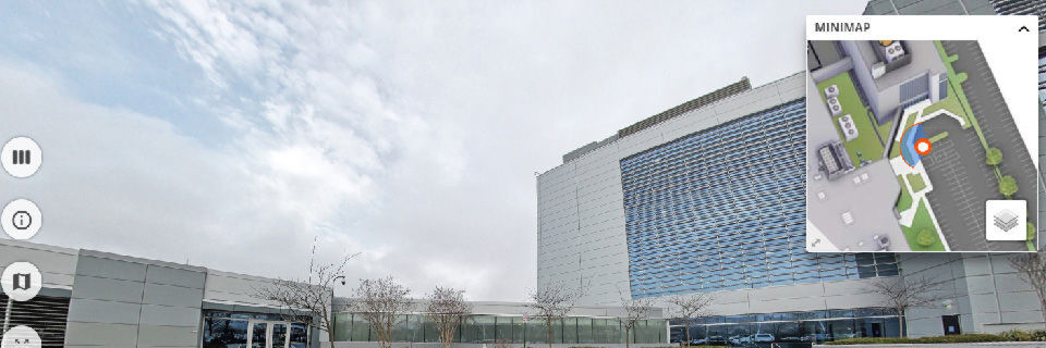 Concept3D bietet für ein neues Rechenzentrum von Coresite in Reston, Virginia, virtuelle Rundgänge an Concept3D bietet für ein neues Rechenzentrum von Coresite in Reston, Virginia, virtuelle Rundgänge an