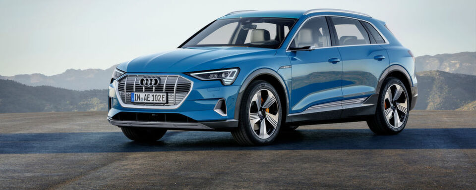 Der Audi E-Tron ist das erste Elektroauto der Marke. Der Audi E-Tron ist das erste Elektroauto der Marke.