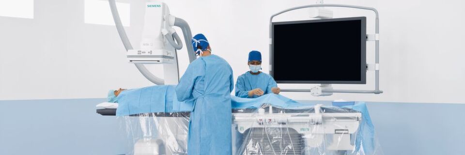 Im Siemens-Artis-Q steckt Tragarmtechnik von Haseke. Im Siemens-Artis-Q steckt Tragarmtechnik von Haseke.
