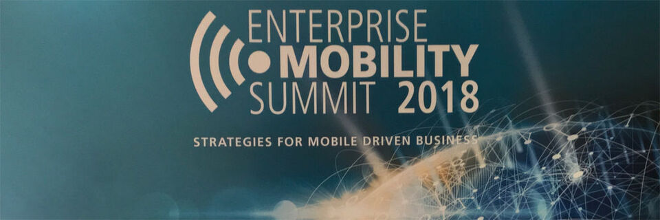 Der sechste Enterprise Mobility Summit fand am 18. und 19.10.2018 in der Villa Kennedy in Frankfurt am Main statt. Der sechste Enterprise Mobility Summit fand am 18. und 19.10.2018 in der Villa Kennedy in Frankfurt am Main statt.