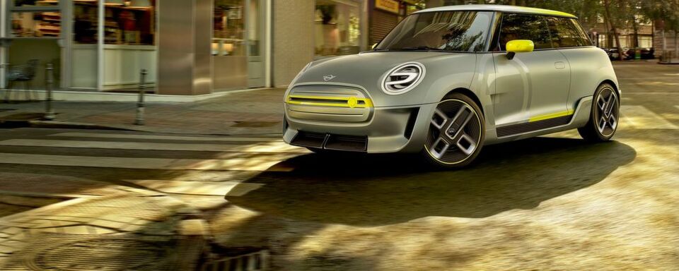 Vollelektrische Designstudie: das MINI Electric Concept. Vollelektrische Designstudie: das MINI Electric Concept.