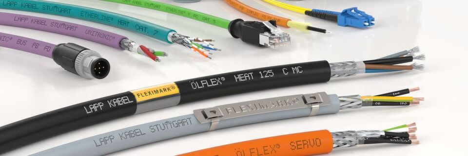 Acht Marken schaffen die Verbindungen in der industriellen Welt – Datenleitungen inklusive. Acht Marken schaffen die Verbindungen in der industriellen Welt – Datenleitungen inklusive.