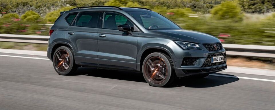 Der Cupra Ateca ist das erste Fahrzeug der mittlerweile eigenständigen Performance-Marke Cupra. Der Cupra Ateca ist das erste Fahrzeug der mittlerweile eigenständigen Performance-Marke Cupra.
