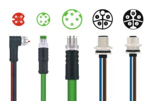 Auf der SPS IPC Drives 2018 zeigt Escha neue M8x1-Steckverbinder mit P-Codierung und D-Codierung, eine neue Leitungsqualität sowie Power-Flansche mit Lund-K-Codierung (v.l.n.r.). Auf der SPS IPC Drives 2018 zeigt Escha neue M8x1-Steckverbinder mit P-Codierung und D-Codierung, eine neue Leitungsqualität sowie Power-Flansche mit Lund-K-Codierung (v.l.n.r.).