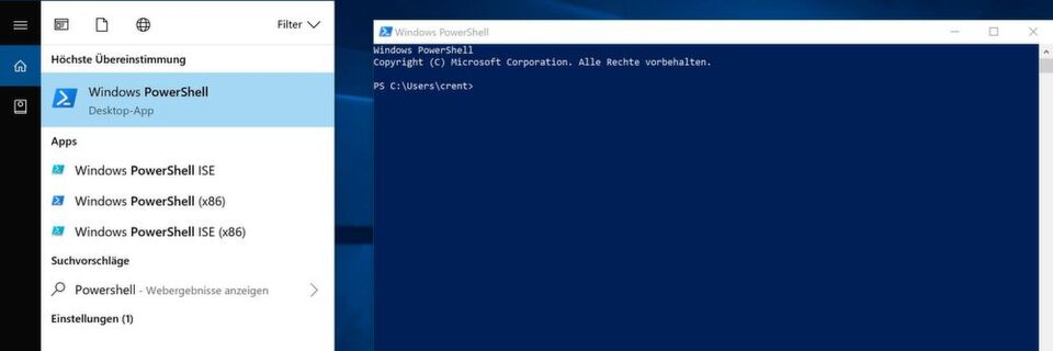 Die Powershell ist fester Bestandteil aller modernen Windows-Systeme. Die Powershell ist fester Bestandteil aller modernen Windows-Systeme.