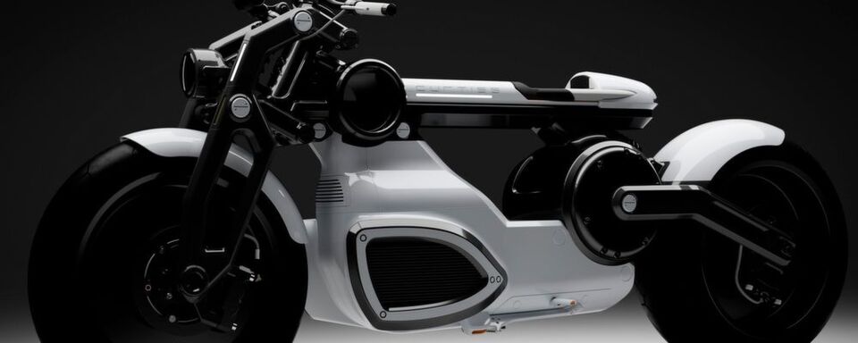 Auf der EICMA in Mailand zeigt Curtiss sein für 2020 angekündigtes E-Motorrad Cafe. Auf der EICMA in Mailand zeigt Curtiss sein für 2020 angekündigtes E-Motorrad Cafe.