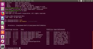 Unix-User müssen bei Powershell Core mit weniger Modulen leben als Windows-Anwender. Unix-User müssen bei Powershell Core mit weniger Modulen leben als Windows-Anwender.