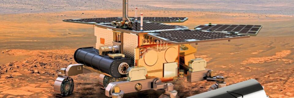 Im Jahr 2020 startet die Mars-Mission der ESA, der Rover soll mit 18 Antriebsmodulen von Maxon über den Roten Planeten fahren. Im Jahr 2020 startet die Mars-Mission der ESA, der Rover soll mit 18 Antriebsmodulen von Maxon über den Roten Planeten fahren.