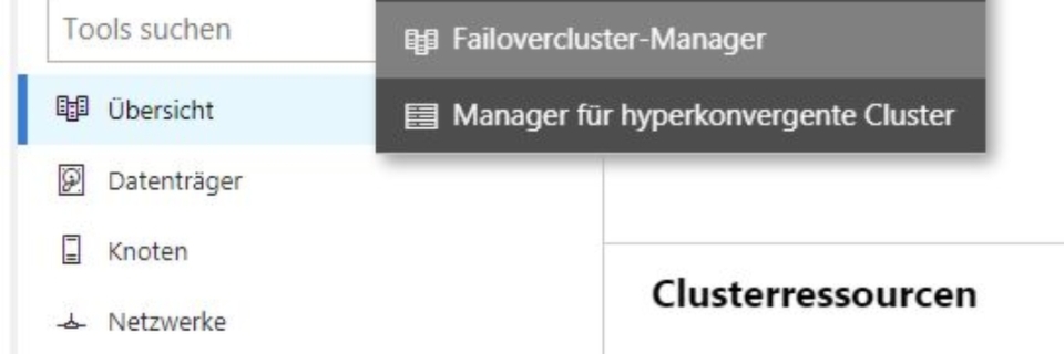 Cluster mit Windows Server 2019 Cluster mit Windows Server 2019