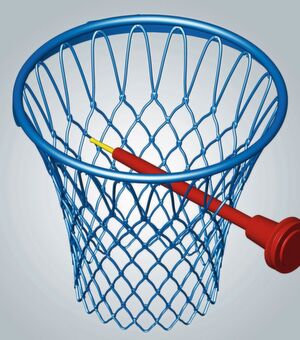 Open Mind's Hypermill was used to machine the basketball hoop from an aluminium block. Open Mind's Hypermill was used to machine the basketball hoop from an aluminium block.