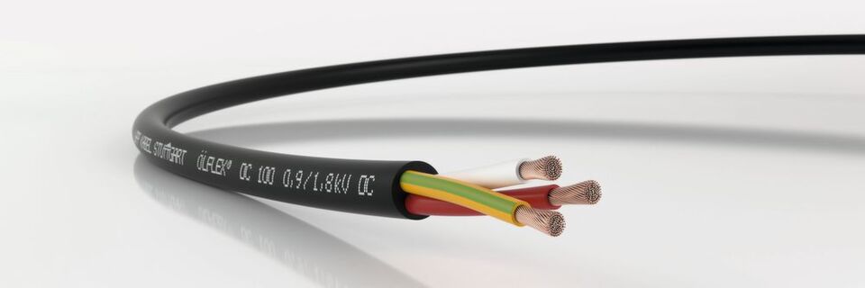 In Zukunft wird Gleichstrom vermehrt zur Energieverteilung genutzt werden. Dafür braucht man auch spezielle Kabel wie die ÖLFLEX DC 100. In Zukunft wird Gleichstrom vermehrt zur Energieverteilung genutzt werden. Dafür braucht man auch spezielle Kabel wie die ÖLFLEX DC 100.