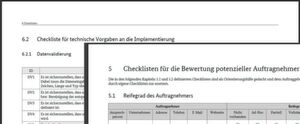 Ausführliche Checklisten für Auftraggeber und -nehmer helfen bei der Umsetzung eines SSDL ganz praktisch. Ausführliche Checklisten für Auftraggeber und -nehmer helfen bei der Umsetzung eines SSDL ganz praktisch.