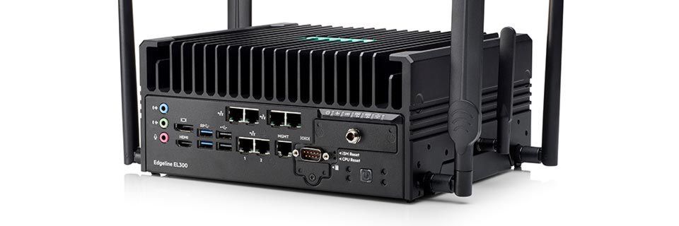 Die HPE Edgeline EL300 ist ein lüfterloses System mit Intel-Core-i5-Prozessoren, bis zu 32 GB Arbeitsspeicher und 3 TB Festplattenspeicher. Die HPE Edgeline EL300 ist ein lüfterloses System mit Intel-Core-i5-Prozessoren, bis zu 32 GB Arbeitsspeicher und 3 TB Festplattenspeicher.